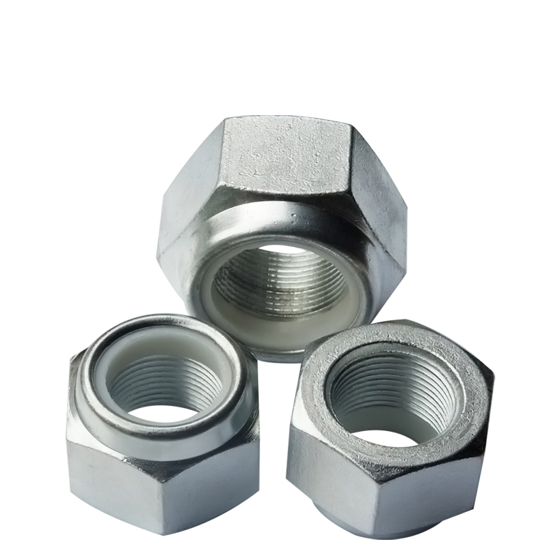 Fine toothed nylon locking nut